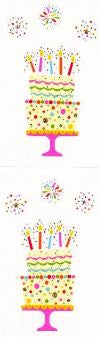 Magical Cake (Refl) Stickers by Mrs. Grossman's