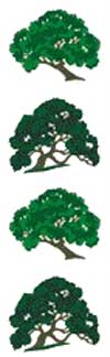 Oak Tree Stickers by Mrs. Grossman's