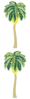 Palm Tree Stickers by Mrs. Grossman's