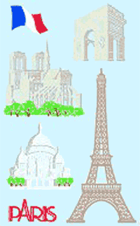 Paris Stickers by Mrs. Grossman's