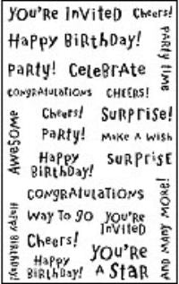 Party Captions Stickers by Mrs. Grossman's