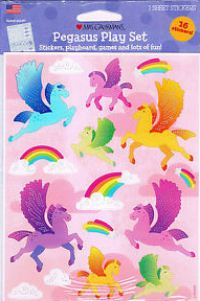 Pegasus (Play Set) Stickers by Mrs. Grossman's