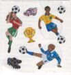 Soccer Stickers by Sandylion Sticker Designs