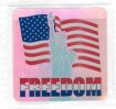 America Freedom Stickers by Sandylion Sticker Designs