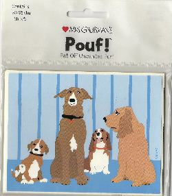 Neighborhood Dogs Pouf! (Pack of 20) Stickers by Mrs. Grossman's