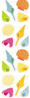 Shells Stickers by Mrs. Grossman's