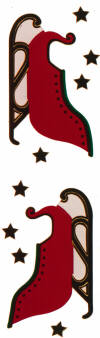 Sleigh Stickers by Mrs. Grossman's