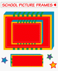 All-Star Sm Frame Stickers by Mrs. Grossman's