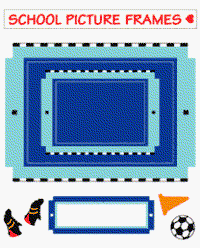 Soccer Small Frame Stickers by Mrs. Grossman's