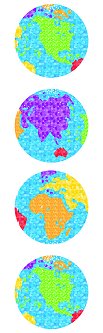 World (Spkl) Stickers by Mrs. Grossman's