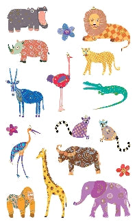 Spectacular Safari (Refl) Stickers by Mrs. Grossman's