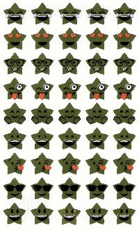 Star Emotions Stickers by Mrs. Grossman's