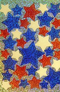 Stars Stickers by Sandylion Sticker Designs