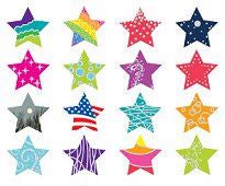 Star Struck (Refl) Stickers by Mrs. Grossman's