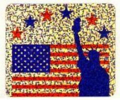 Statue of Liberty Sparkle Stickers by Hambly Studios