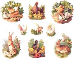 Easter Charms Stickers by The Gifted Line