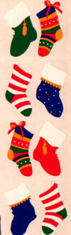 Stockings Stickers by Mrs. Grossman's