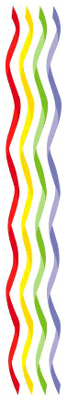 VL Streamers, Primary Stickers by Mrs. Grossman's