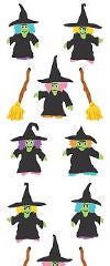Tiny Witches Stickers by Mrs. Grossman's