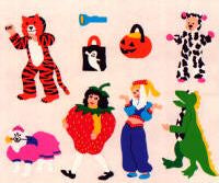 Trick or Treaters I Stickers by Mrs. Grossman's