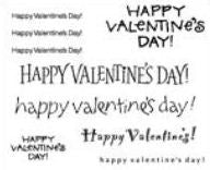 Valentine Captions Stickers by Mrs. Grossman's