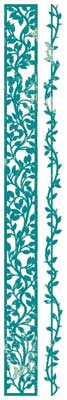 Verdigris Vines Stickers by Mrs. Grossman's