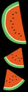 Watermelon Stickers by Mrs. Grossman's