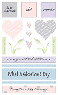 VL Wedding Stickers by Mrs. Grossman's