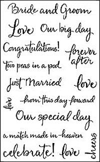Wedding Captions Stickers by Mrs. Grossman's