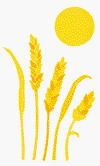 Wheat Stickers by Mrs. Grossman's