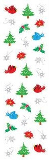 Winter Petite (Refl) Stickers by Mrs. Grossman's