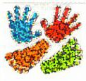 Mini Hand & Footprints Stickers by Hambly Studios
