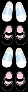Baby Shoes Stickers by Mrs. Grossman's