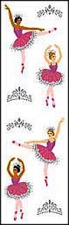 Ballerinas (Refl) Stickers by Mrs. Grossman's