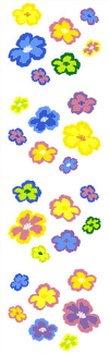 Bitsy Blossoms Stickers by Mrs. Grossman's