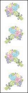 Bouquet (Refl) Stickers by Mrs. Grossman's