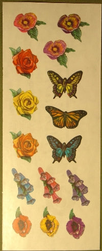 Butterflies and Flowers Stickers by Creative Memories