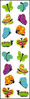 Chubby Butterflies Stickers by Mrs. Grossman's