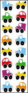 Chubby Cars Stickers by Mrs. Grossman's