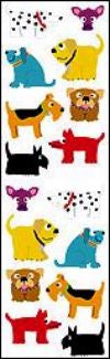 Chubby Dogs Stickers by Mrs. Grossman's