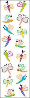 Chubby Dragonflies Stickers by Mrs. Grossman's