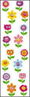 Chubby Flowers Stickers by Mrs. Grossman's