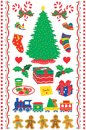Christmas II Stickers by Mrs. Grossman's