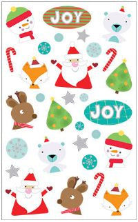 Christmas Joy (Refl) Stickers by Mrs. Grossman's