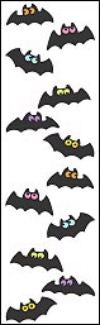 Chubby Bats Stickers by Mrs. Grossman's