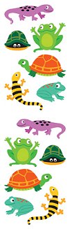 Chubby Amphibians Stickers by Mrs. Grossman's