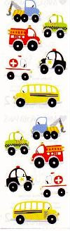 Chubby Work Vehicles Stickers by Mrs. Grossman's