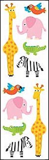 Chubby Zoo Stickers by Mrs. Grossman's