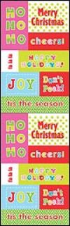 Chubby Christmas Sayings Stickers by Mrs. Grossman's