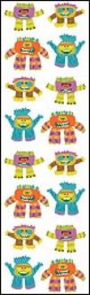 Chubby Monsters Stickers by Mrs. Grossman's